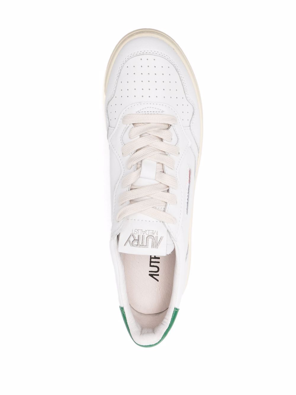 Autry Medalist Scarpa Bianco-Verde Uomo