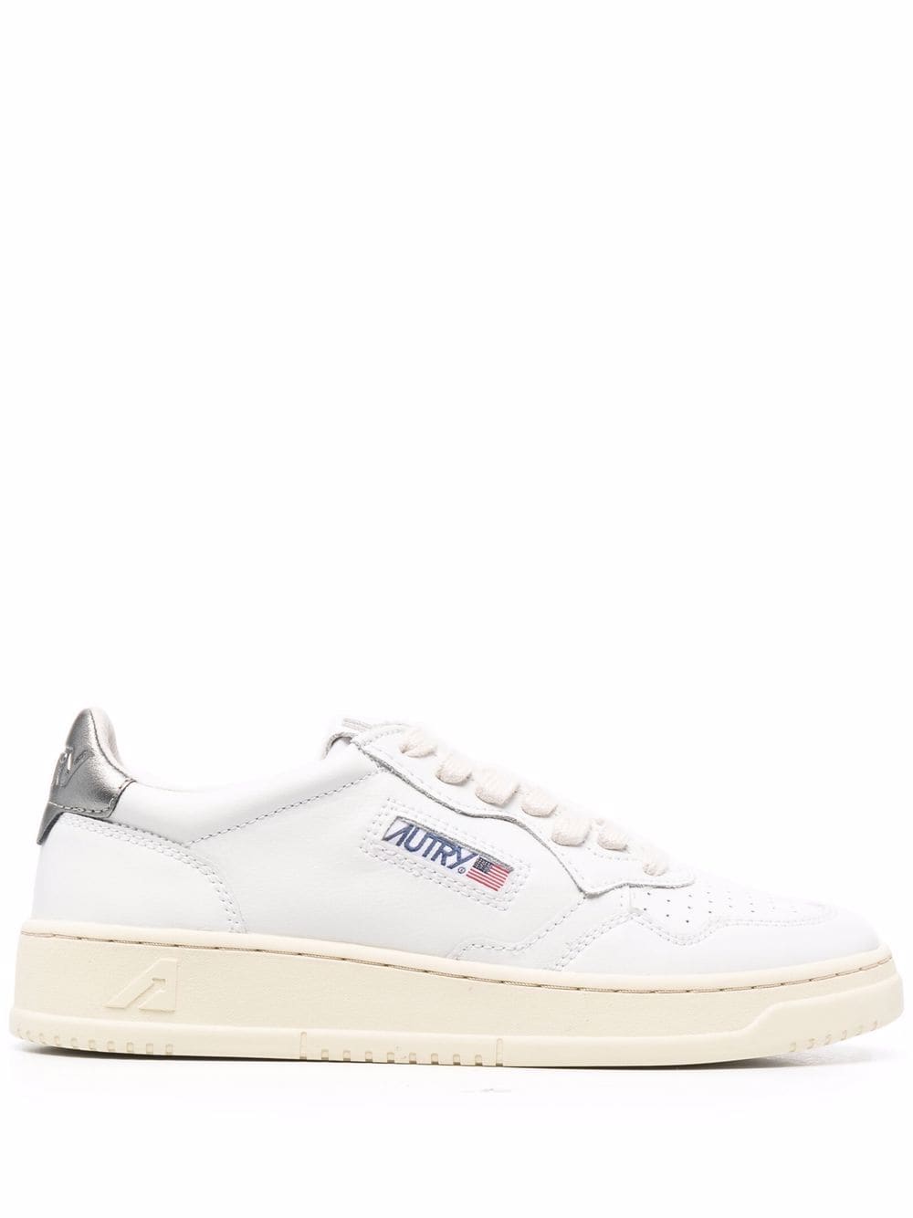Autry Scarpa Bianco-Argento Donna Medalist