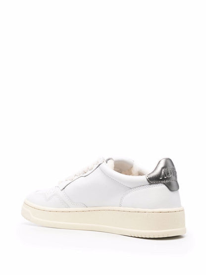 Autry Scarpa Bianco-Argento Donna Medalist