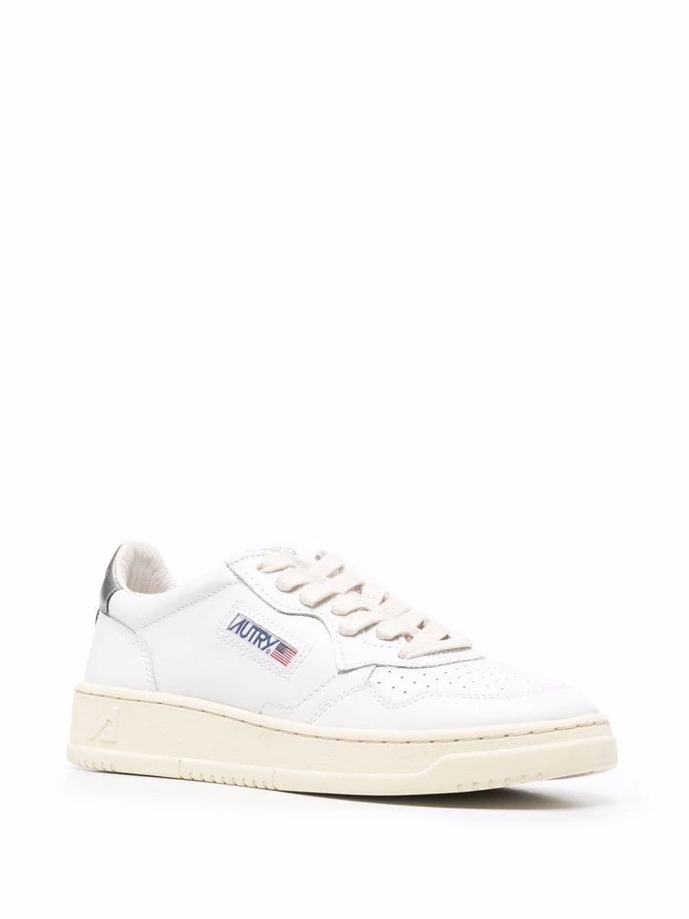 Autry Scarpa Bianco-Argento Donna Medalist