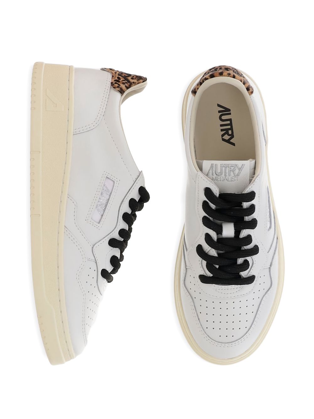 Autry Medalist Donna Sneakers Bianco/Animalier