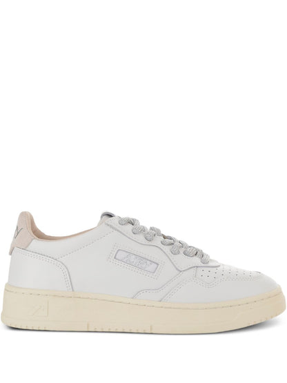 Autry Medalist Donna Sneakers Bianco/Argento