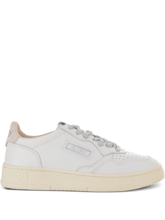Autry Medalist Donna Sneakers Bianco/Argento