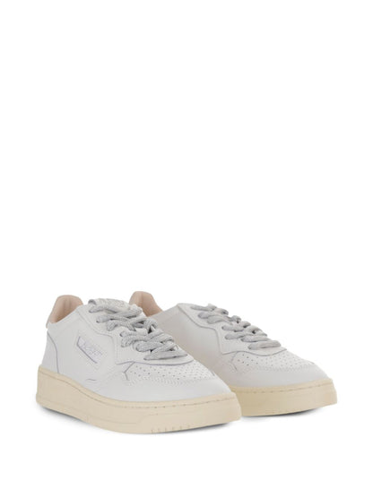 Autry Medalist Donna Sneakers Bianco/Argento