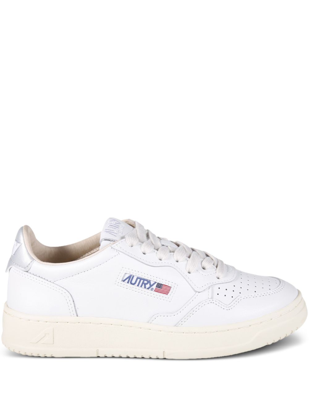 Autry Medalist Donna Sneakers Bianco/Argento