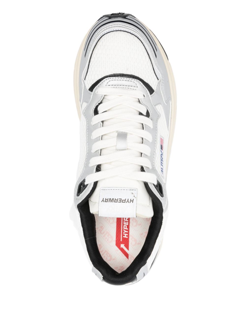 Autry Hyperway Uomo Sneakers Bianco/Argento