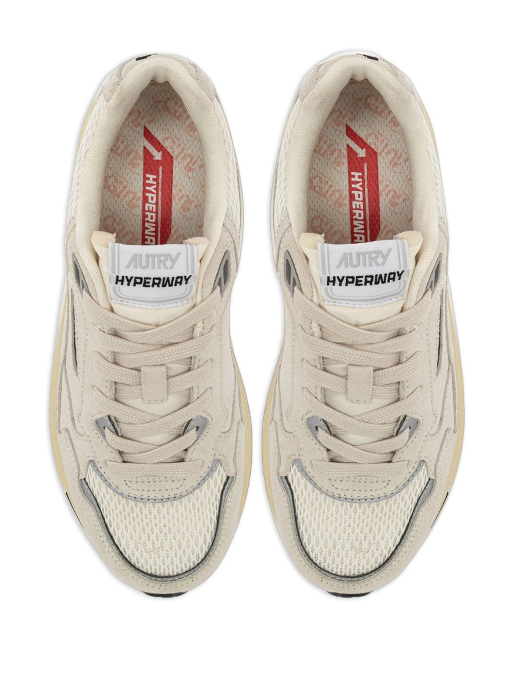 Autry Hyperway Uomo Sneakers Bianco/Argento