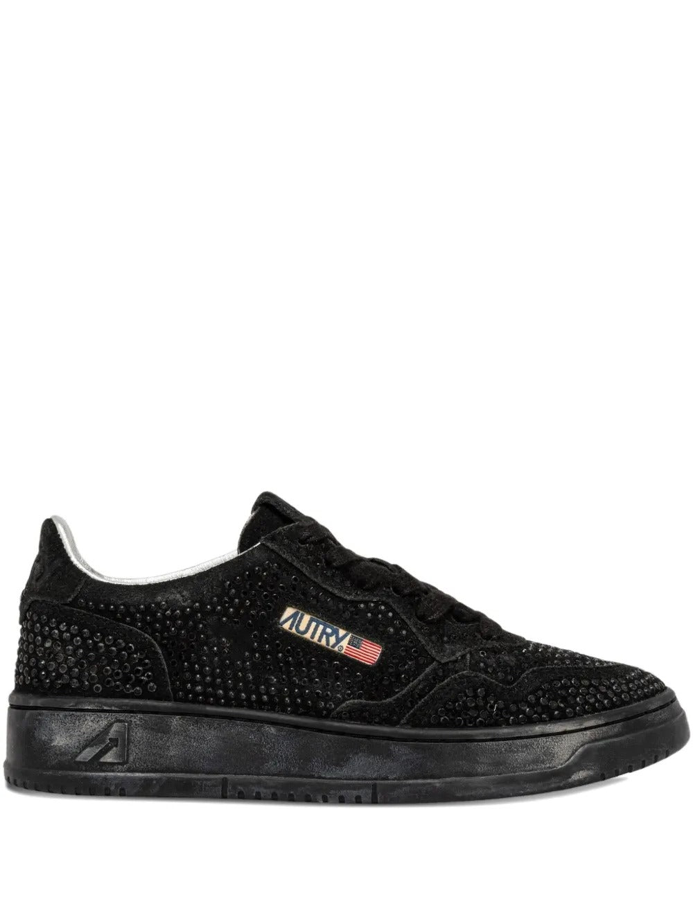 Autry Scarpa Nero Donna Medalist Strass