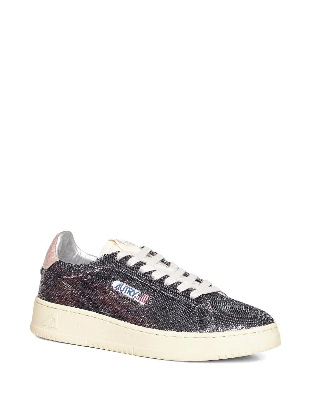 Autry Scarpe Grigio Donna Dallas Paillettes