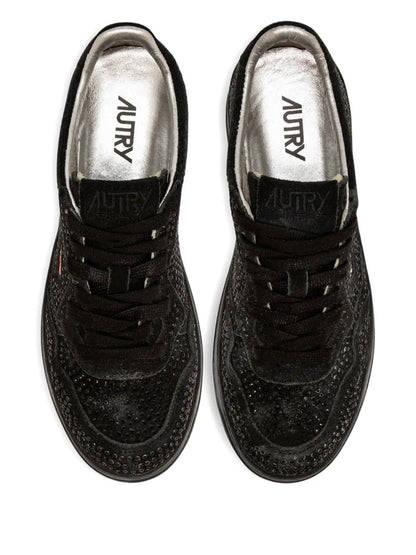 Autry Scarpa Nero Donna Medalist Strass