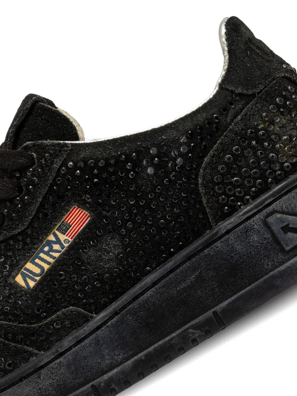 Autry Scarpa Nero Donna Medalist Strass