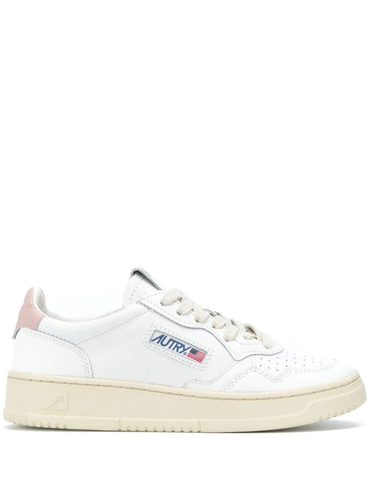Autry Scarpa Bianco Rosa Donna Medalist Low